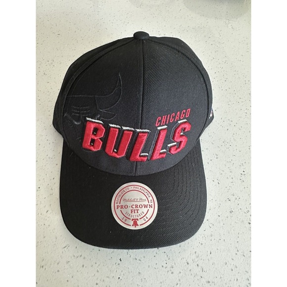 Chicago Bulls Draft 1996‎ Shadow Mitchell & Ness Hat Snapback Michael Jordan - Picture 1 of 8